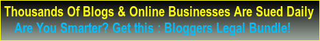 Blogger Legal Bundle