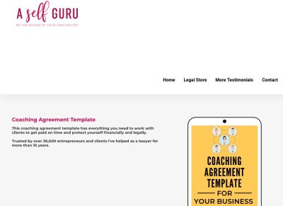 Coaching Agreement Template